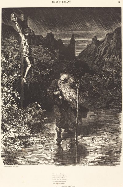 Le Juif Errant - Georges Rouget after Gustave Doré