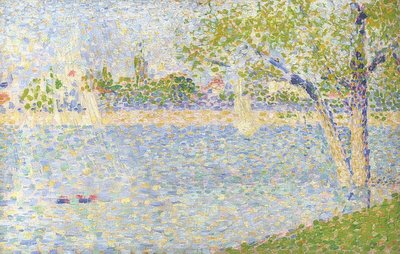 La Seine vue de la Grande Jatte. 1888 - Georges Seurat