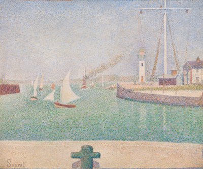 Entrance of The Port of Honfleur (Entrée du port d