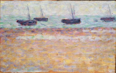 Port de Grandcamp (Quatre Bateaux) - Georges Seurat