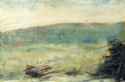 Paysage à Saint-Ouen, 1878-79 - Georges Seurat