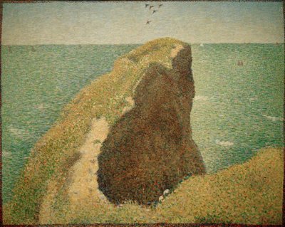 Le Bec du Hoc, Grandcamp - Georges Seurat