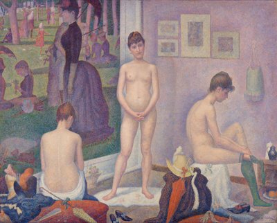 Modèles - Georges Seurat