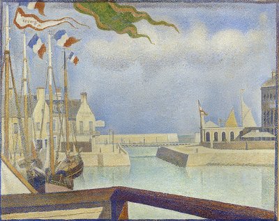Dimanche à Port-en-Bessin - Georges Seurat