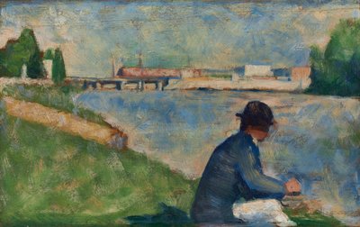 Étude pour Baigneurs à Asnières, c. 1883-1884 - Georges Seurat