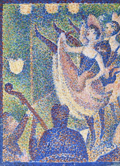 Étude pour Le Chahut, c.1889 - Georges Seurat