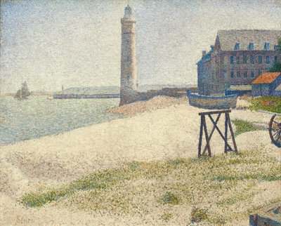Le Phare de Honfleur, 1886 - Georges Seurat