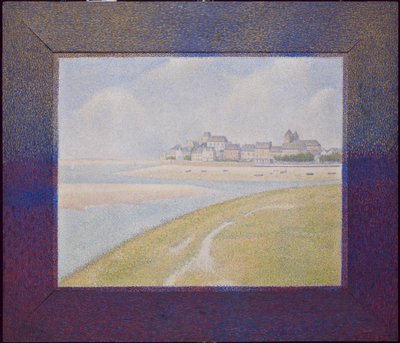 Vue de Le Crotoy, en amont, 1889 - Georges Seurat