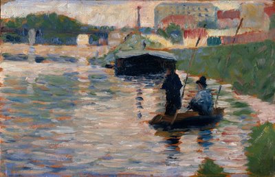 Vue de la Seine, 1882-83 - Georges Seurat
