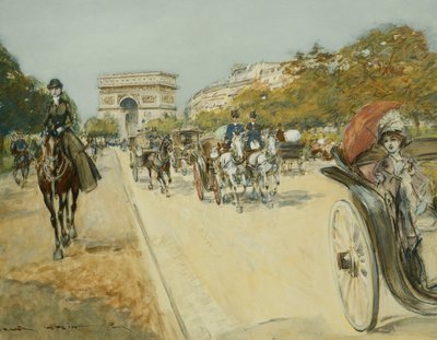 Figures Élégantes Devant l