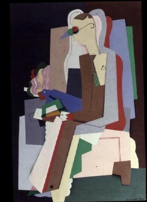 Jeune homme lisant - Georges Valmier