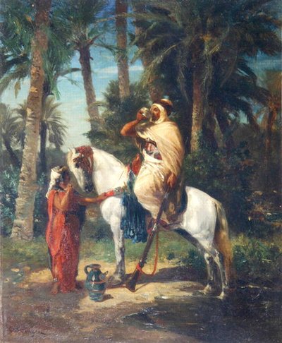 Un cavalier arrêté - Georges Washington