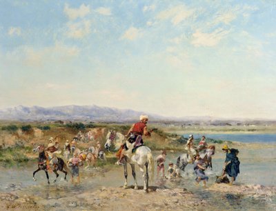 Arabes à une oasis - Georges Washington
