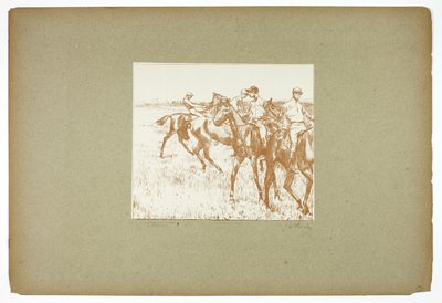 Les Jockeys - Georges William Thornley