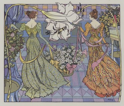 Fête des Lys aux États-Unis - Georges de Feure