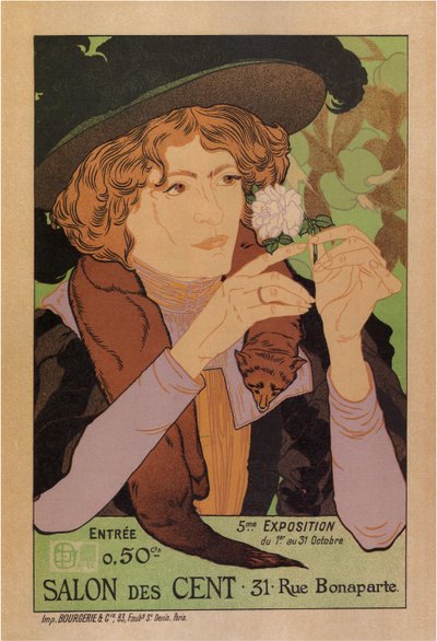 Affiche du Salon des Cent, 1894 - Georges de Feure