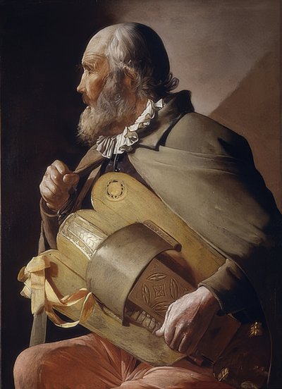 Joueur de vielle aveugle. 1620-30 - Georges de La Tour
