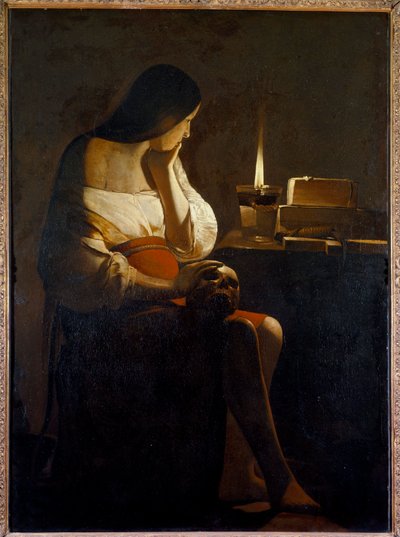La Madeleine à la veilleuse - Georges de La Tour