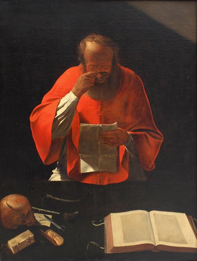 Saint Jérôme lisant, vers 1636 - Georges de La Tour