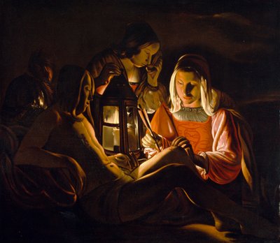 Saint Sébastien allaité par Sainte Irène - Georges de La Tour