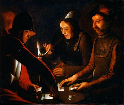 Soldats jouant aux cartes, XVIIe siècle - Georges de La Tour