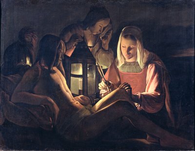 Saint Sébastien Soigné par Sainte Irène et les Saintes Femmes - Georges de La Tour