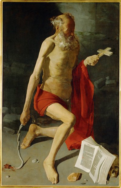 Pénitence de saint Jérôme (peinture) - Georges de la Tour