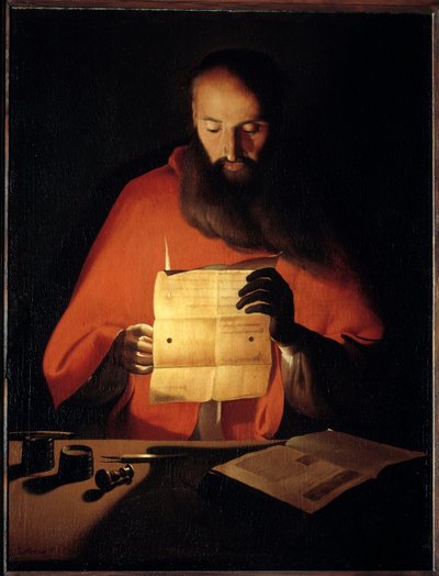 Saint Jérôme lisant - Georges de La Tour