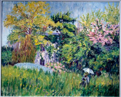 Le jardin de Bonnieres - Georgette Agutte