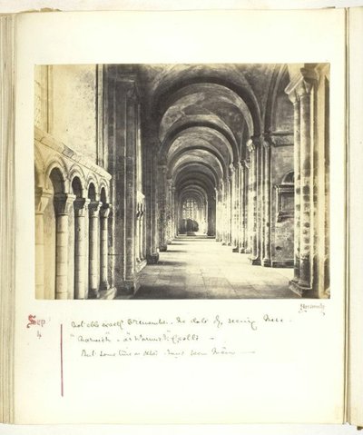 Sans titre [cloîtres], 1868 - Georgina Cowper