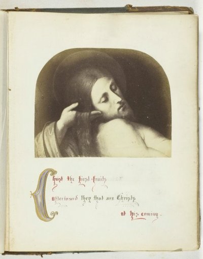 Sans titre [illustration de Jésus avec citation biblique] - Georgina Cowper