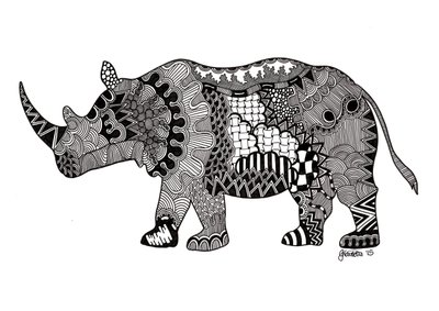 Le Rhinocéros, 2015 - Georgina Naisbitt