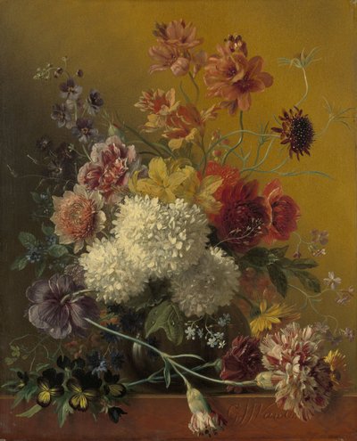 Nature morte avec des fleurs - Georgius Jacobus Johannes van Os