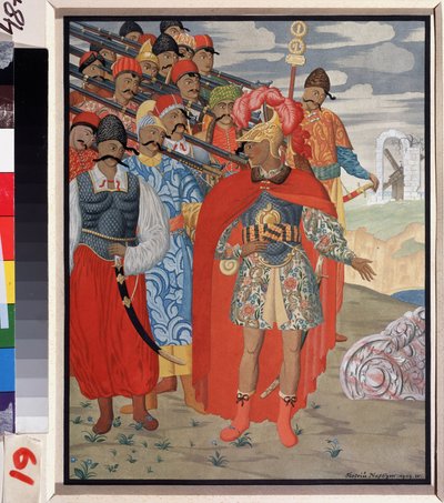 Énée et son armée - Georgy Narbut