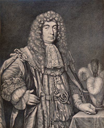 John Maitland, duc de Lauderdale, homme politique écossais, fin 17ème ou début 18ème siècle - Gerald Valck
