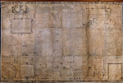Carte géographique du monde. Carte de l