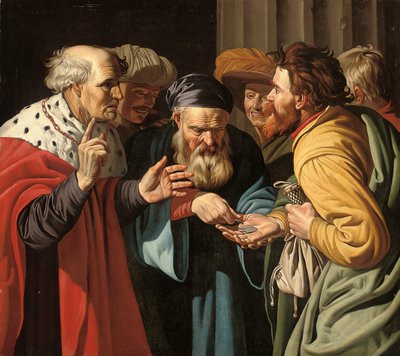 Le paiement de Judas - Gerard (manner of) Seghers