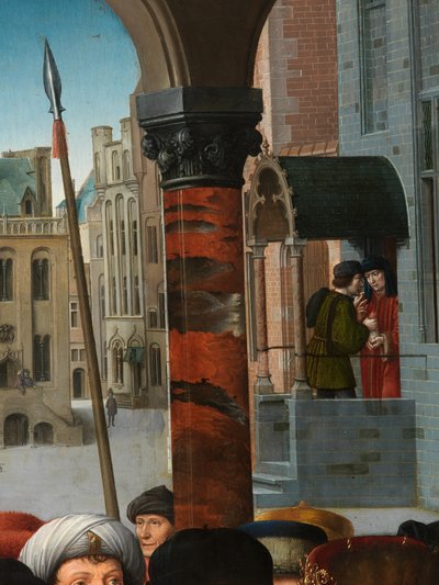 (détail) du Jugement de Cambyse - Gerard David
