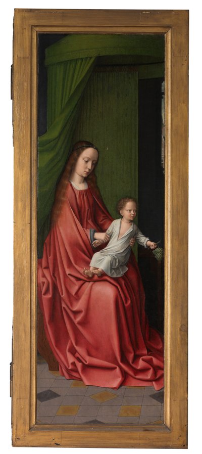 Panneau extérieur du Baptême du Christ, c.1502-08 - Gerard David