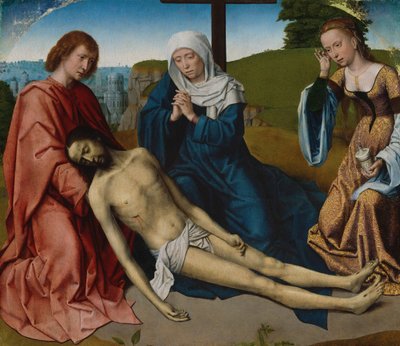 Lamentation sur le corps du Christ - Gerard David