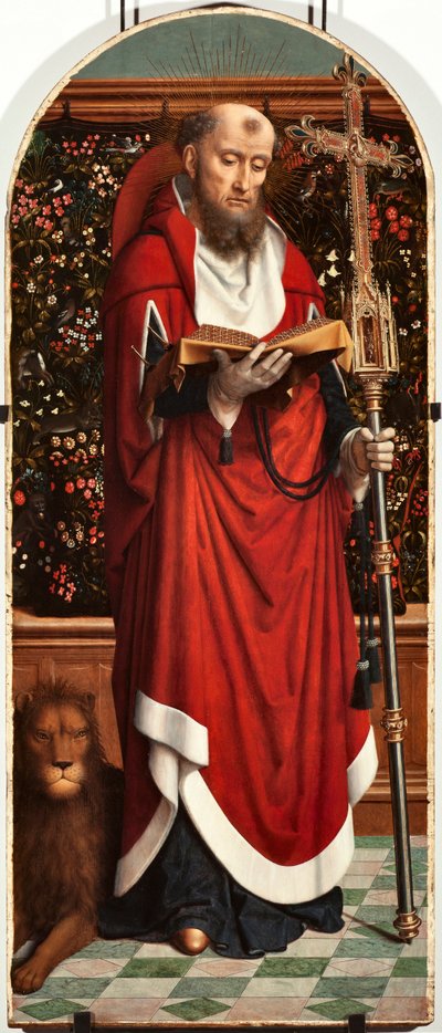 Panneau du Polyptyque de Saint Jérôme de l