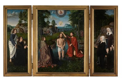 Le Baptême du Christ, c.1502-08 - Gerard David