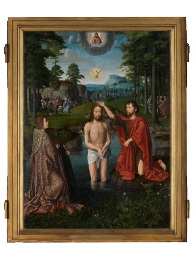 Le Baptême du Christ, vers 1502-08 - Gerard David