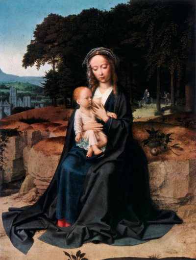 Le Repos pendant la fuite en Égypte - Gerard David