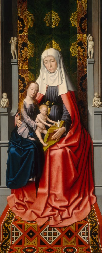 Le retable de Sainte Anne : Sainte Anne avec la Vierge et l