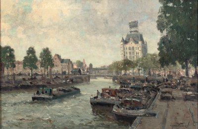 Vue de la Maison Blanche, Rotterdam - Gerard Delfgaauw