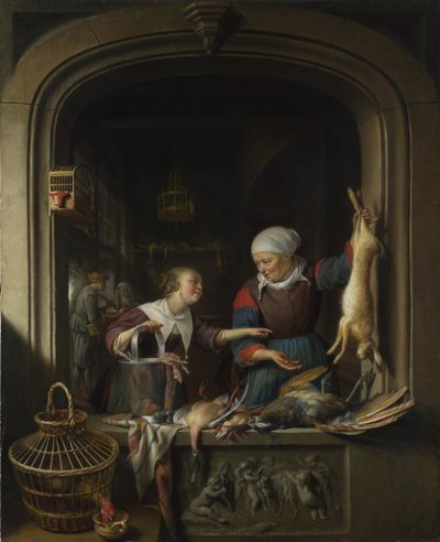 Boutique de volailler - Gerrit Dou
