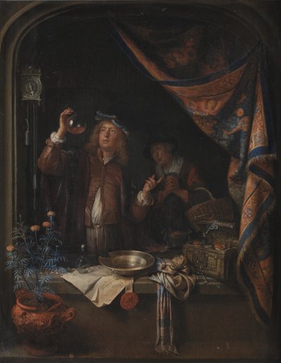 Une visite chez le docteur - Gerrit Dou