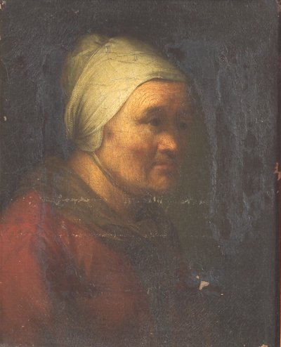 Une vieille femme - Gerrit Dou
