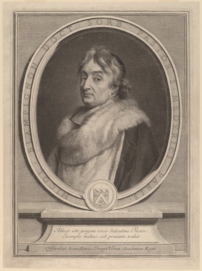 Nicolas de Blampignon - Gerard Edelinck after Joseph Vivien